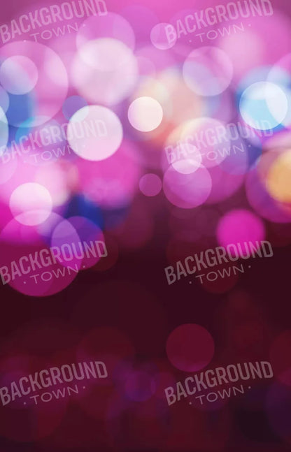 Bokeh Magic Plum 8X12 Ultracloth ( 96 X 144 Inch ) Backdrop