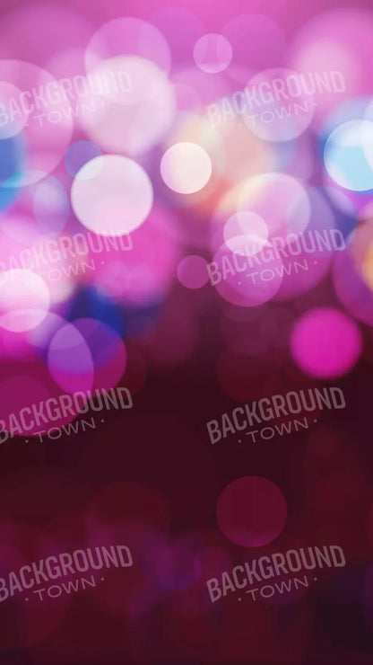 Bokeh Magic Plum 8X14 Ultracloth ( 96 X 168 Inch ) Backdrop