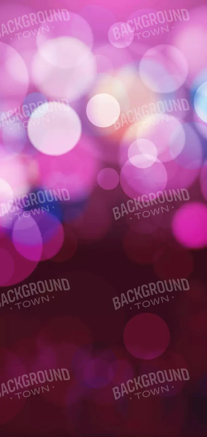 Bokeh Magic Plum 8X16 Ultracloth ( 96 X 192 Inch ) Backdrop