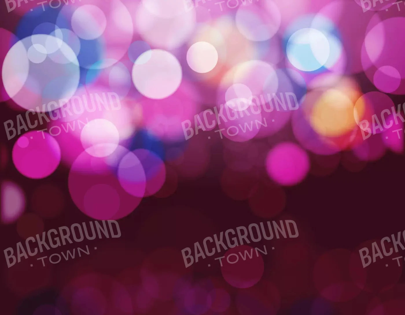 Bokeh Magic Plum 8X6 Fleece ( 96 X 72 Inch ) Backdrop