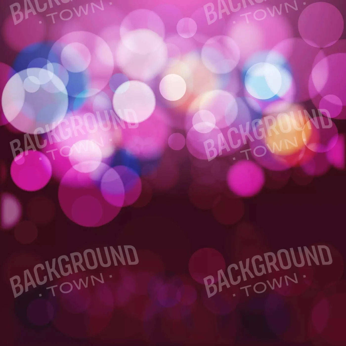 Bokeh Magic Plum 8X8 Fleece ( 96 X Inch ) Backdrop