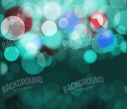 Bokeh Turquoise 12X10 Ultracloth ( 144 X 120 Inch ) Backdrop