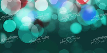 Bokeh Turquoise 20X10 Ultracloth ( 240 X 120 Inch ) Backdrop