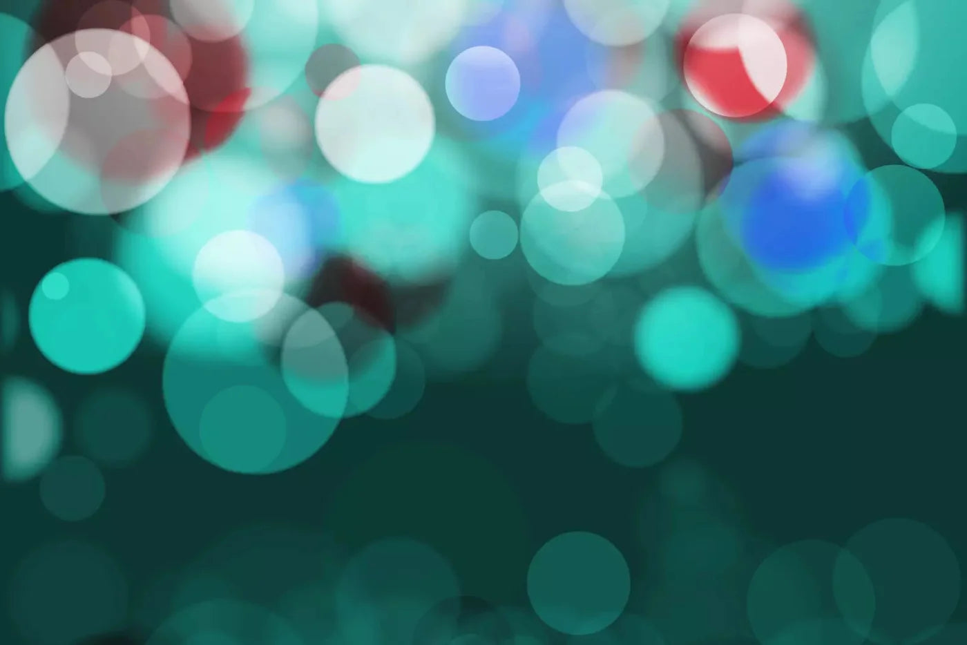 Bokeh Turquoise Backdrop