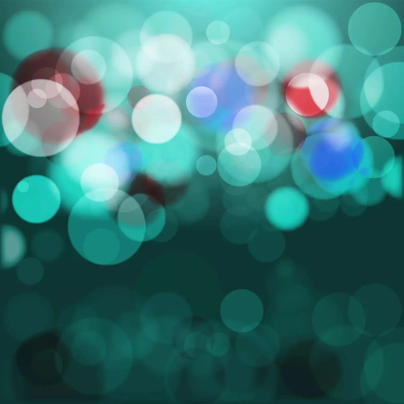 Bokeh Turquoise Backdrop
