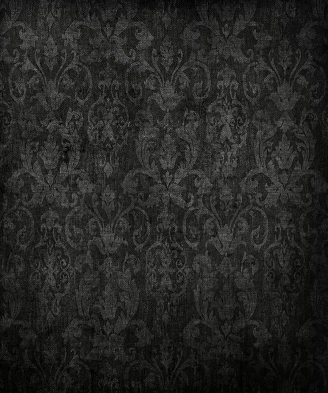 Black Damask Backdrop for Photography