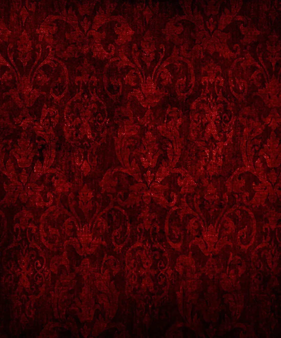Red Damask Backdrop for Photography
