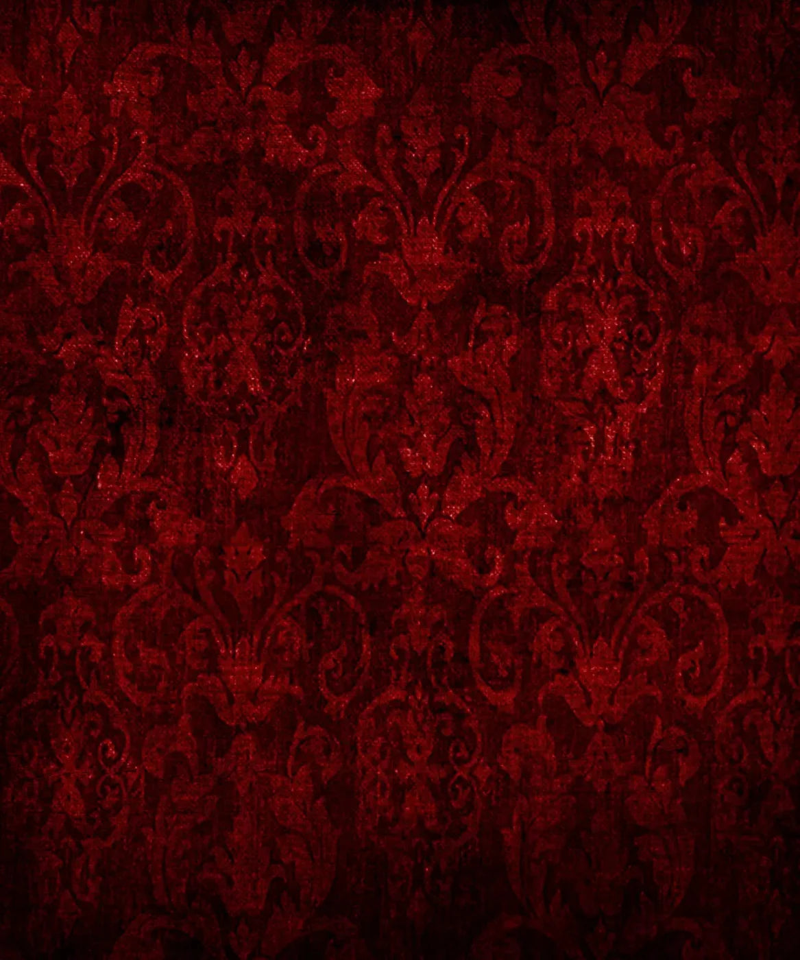 Red Damask Backdrop for Photography