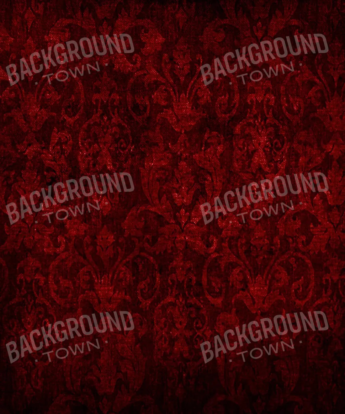 Red Damask Backdrop for Photography