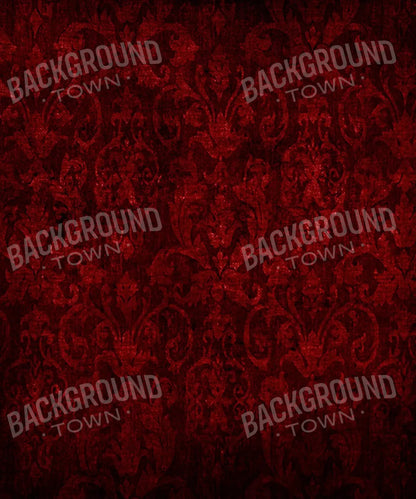 Red Damask Backdrop for Photography