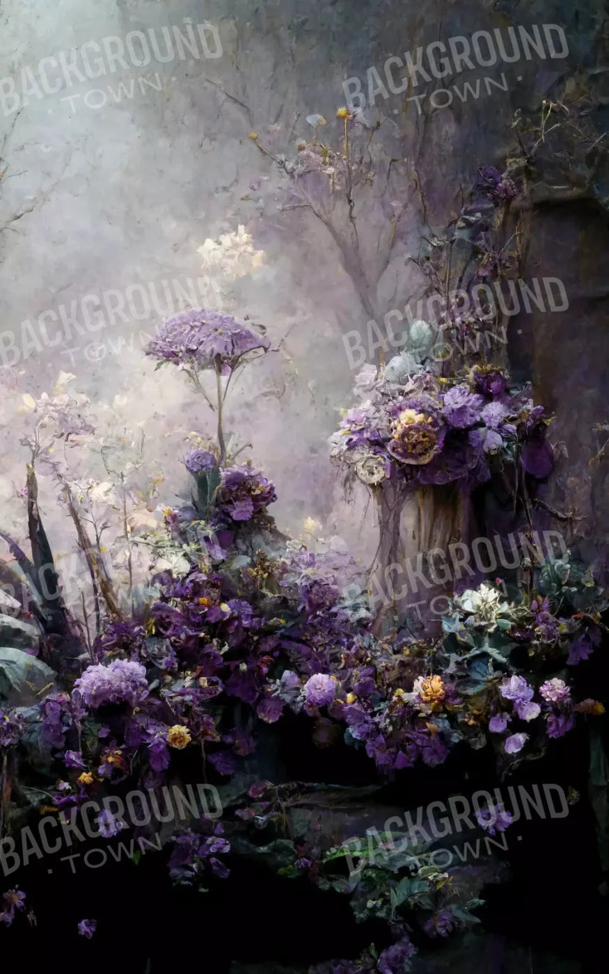 Botanical Lavendar 9X14 Ultracloth ( 108 X 168 Inch ) Backdrop
