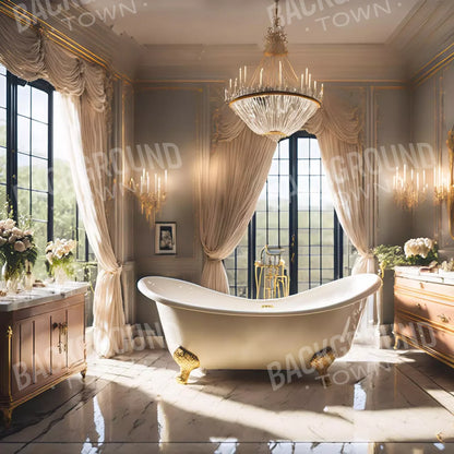 Boudoir Bath Iii 10’X10’ Ultracloth (120 X Inch) Backdrop