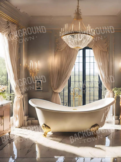 Boudoir Bath Iii 5’X6’8 Fleece (60 X 80 Inch) Backdrop