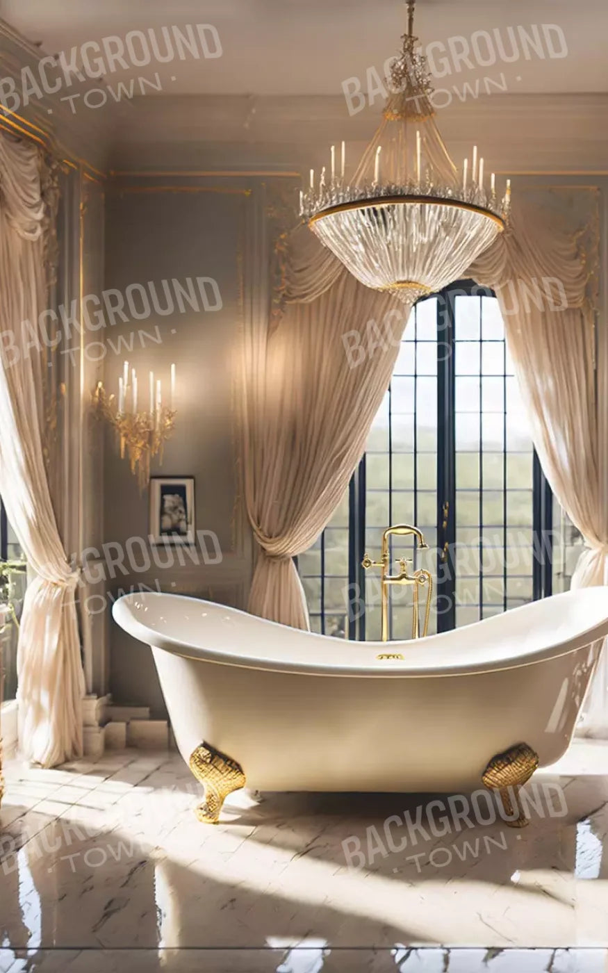 Boudoir Bath Iii 5’X8’ Ultracloth (60 X 96 Inch) Backdrop