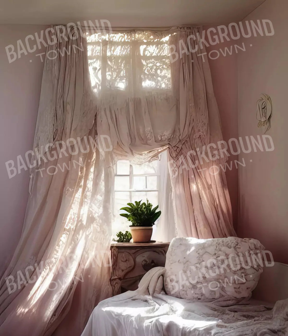 Boudoir I 10X12 Ultracloth ( 120 X 144 Inch ) Backdrop