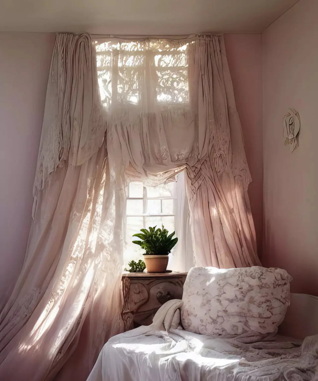 bedroom Backdrop for Photography