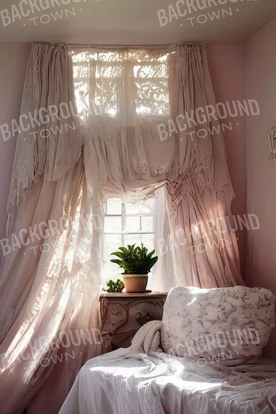 Boudoir I 5X8 Ultracloth ( 60 X 96 Inch ) Backdrop