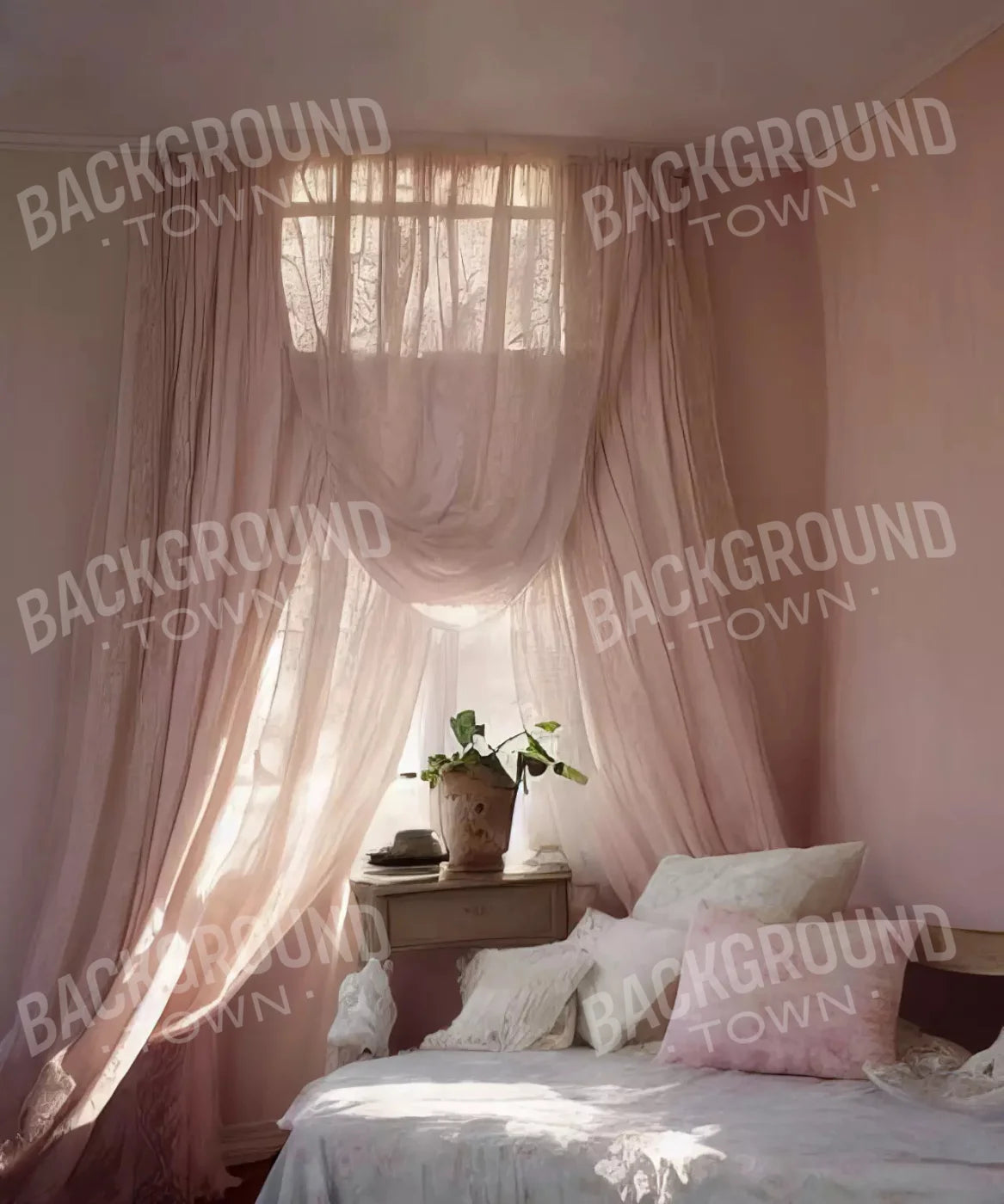 bedroom Backdrop for Photography