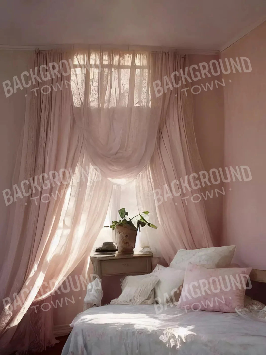 Boudoir Ii 5X7 Ultracloth ( 60 X 84 Inch ) Backdrop