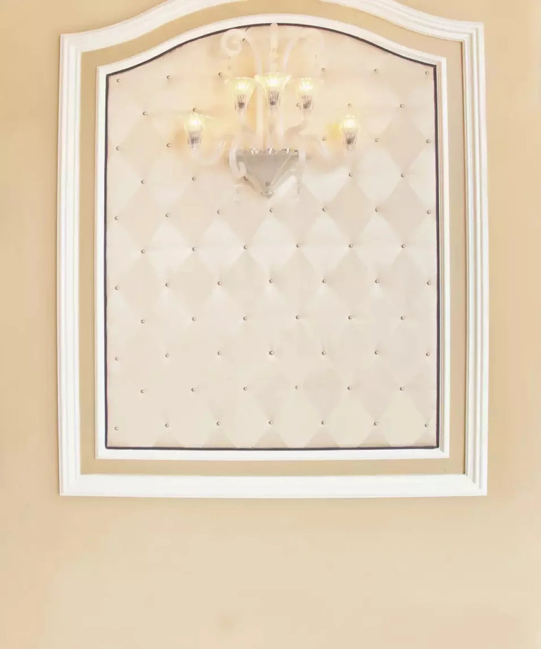 Beige Boudoir Backdrop for Photography