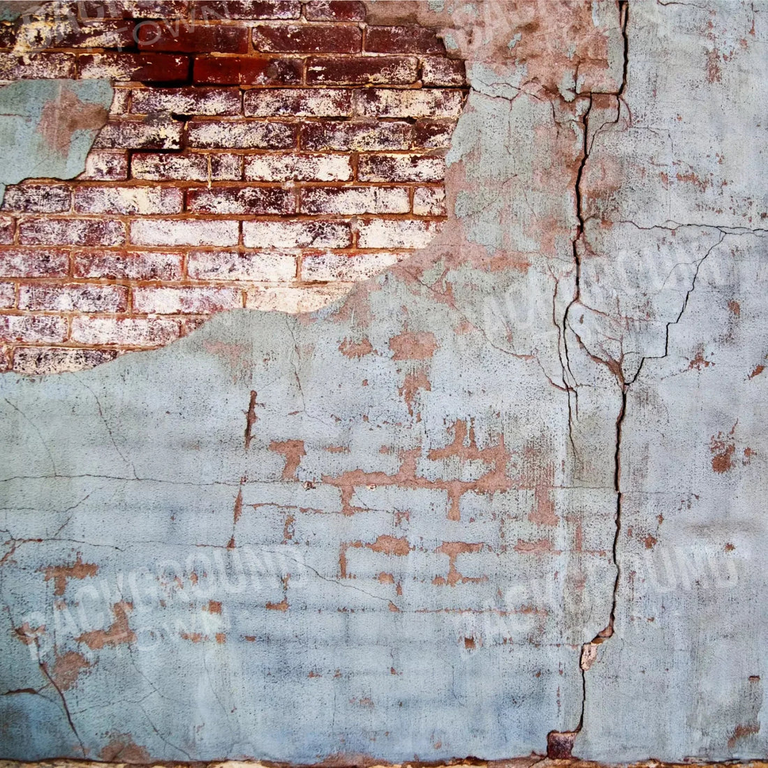 Brick And Blue 10X10 Ultracloth ( 120 X Inch ) Backdrop