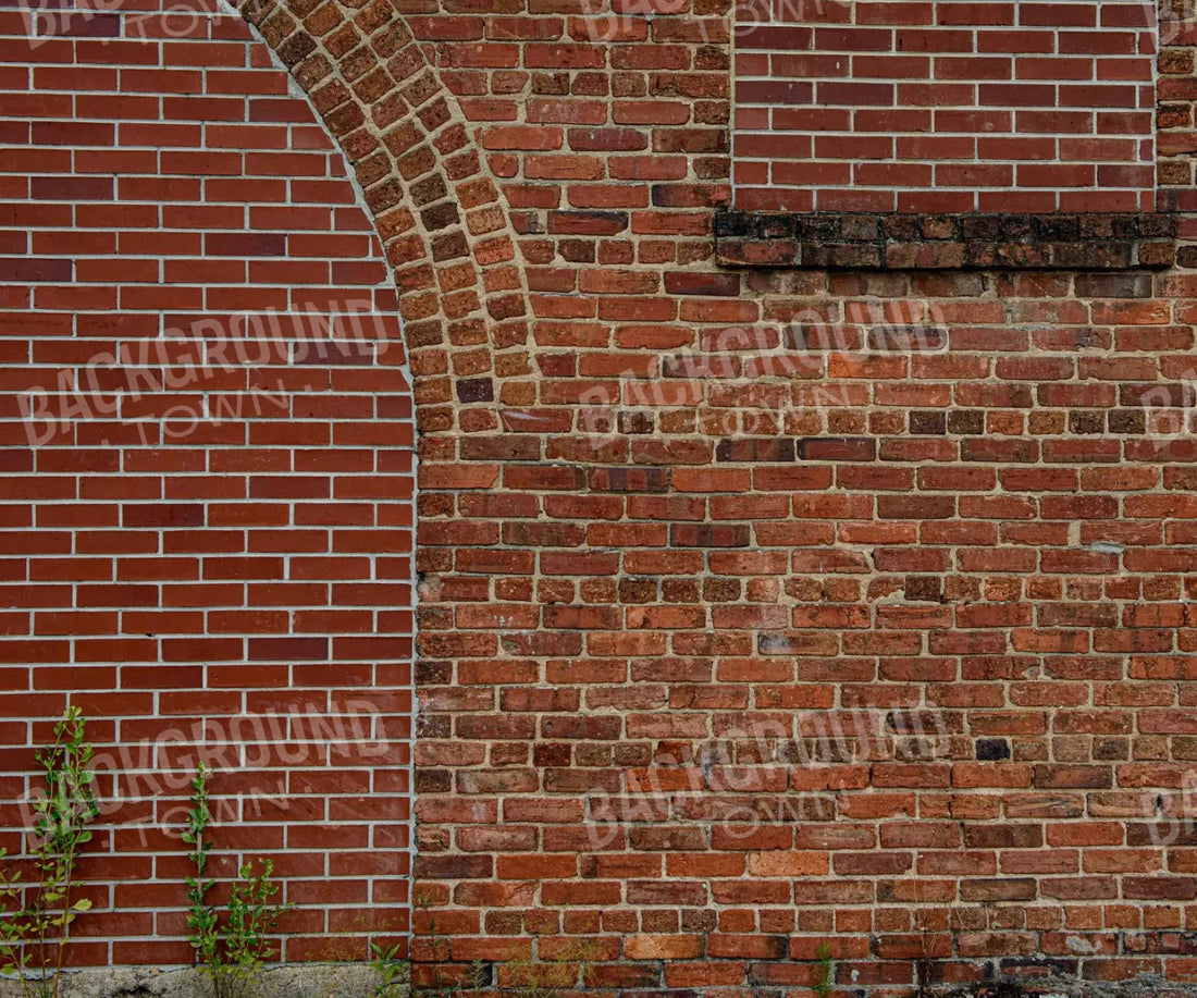 Brick Arch 5X42 Fleece ( 60 X 50 Inch ) Backdrop