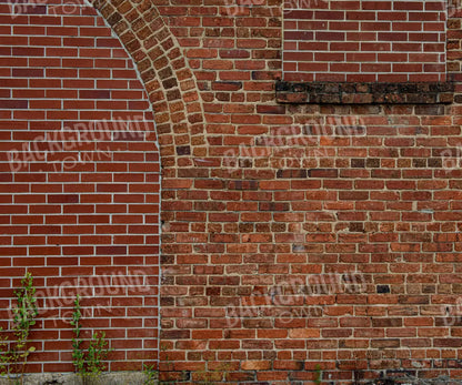 Brick Arch 5X42 Fleece ( 60 X 50 Inch ) Backdrop