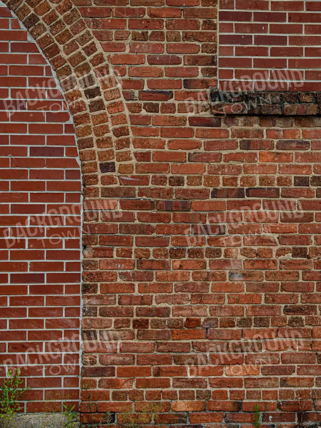 Brick Arch 5X68 Fleece ( 60 X 80 Inch ) Backdrop