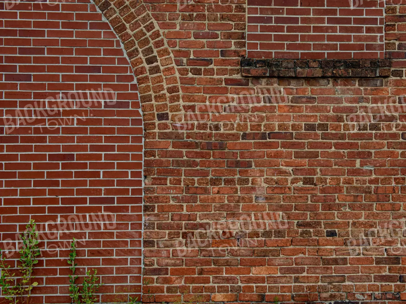 Brick Arch 68X5 Fleece ( 80 X 60 Inch ) Backdrop