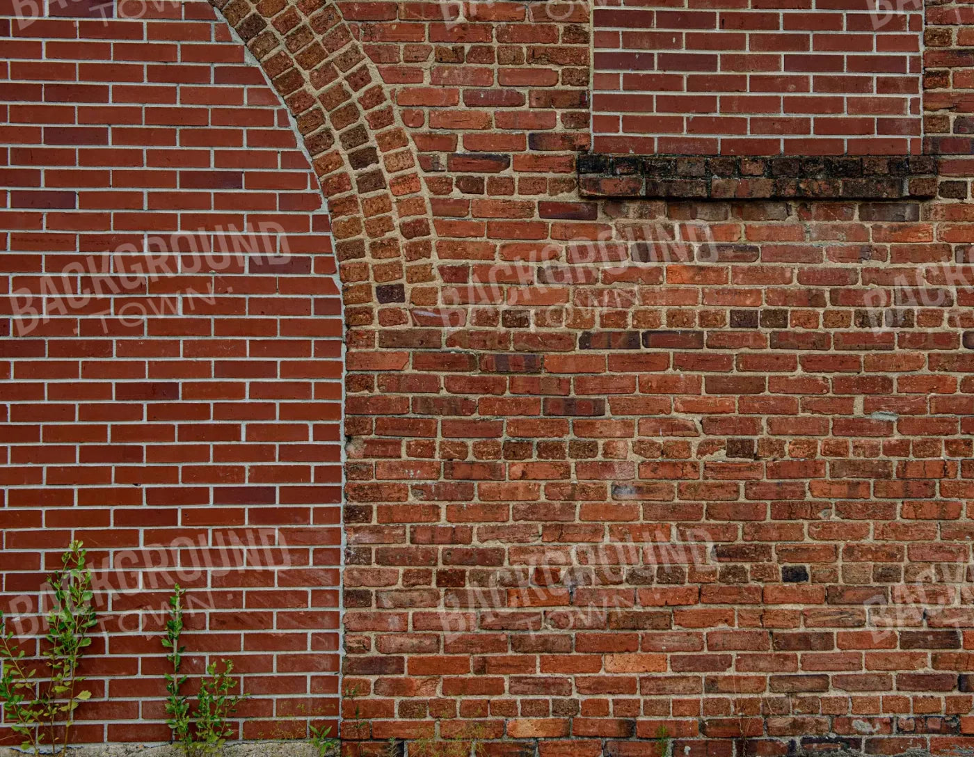 Brick Arch 8X6 Fleece ( 96 X 72 Inch ) Backdrop