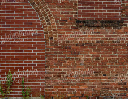 Brick Arch 8X6 Fleece ( 96 X 72 Inch ) Backdrop