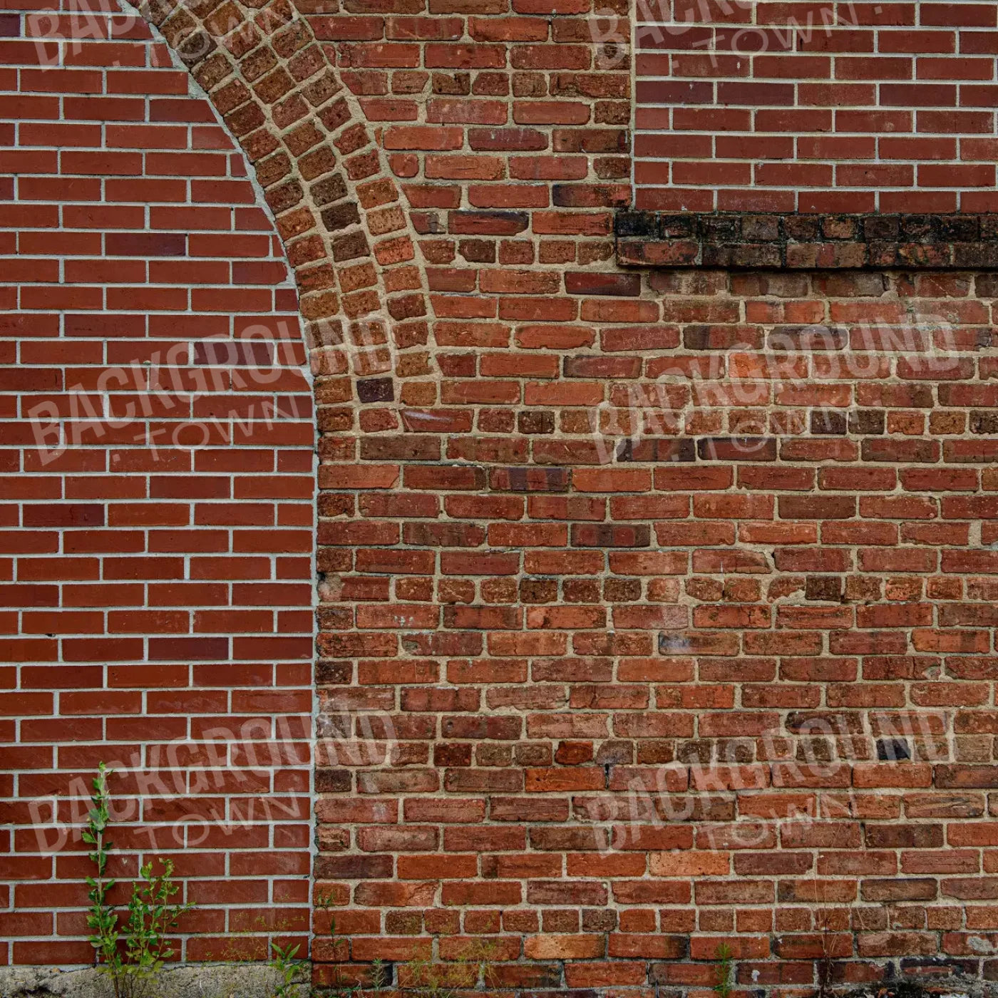 Brick Arch 8X8 Fleece ( 96 X Inch ) Backdrop
