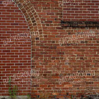 Brick Arch 8X8 Fleece ( 96 X Inch ) Backdrop