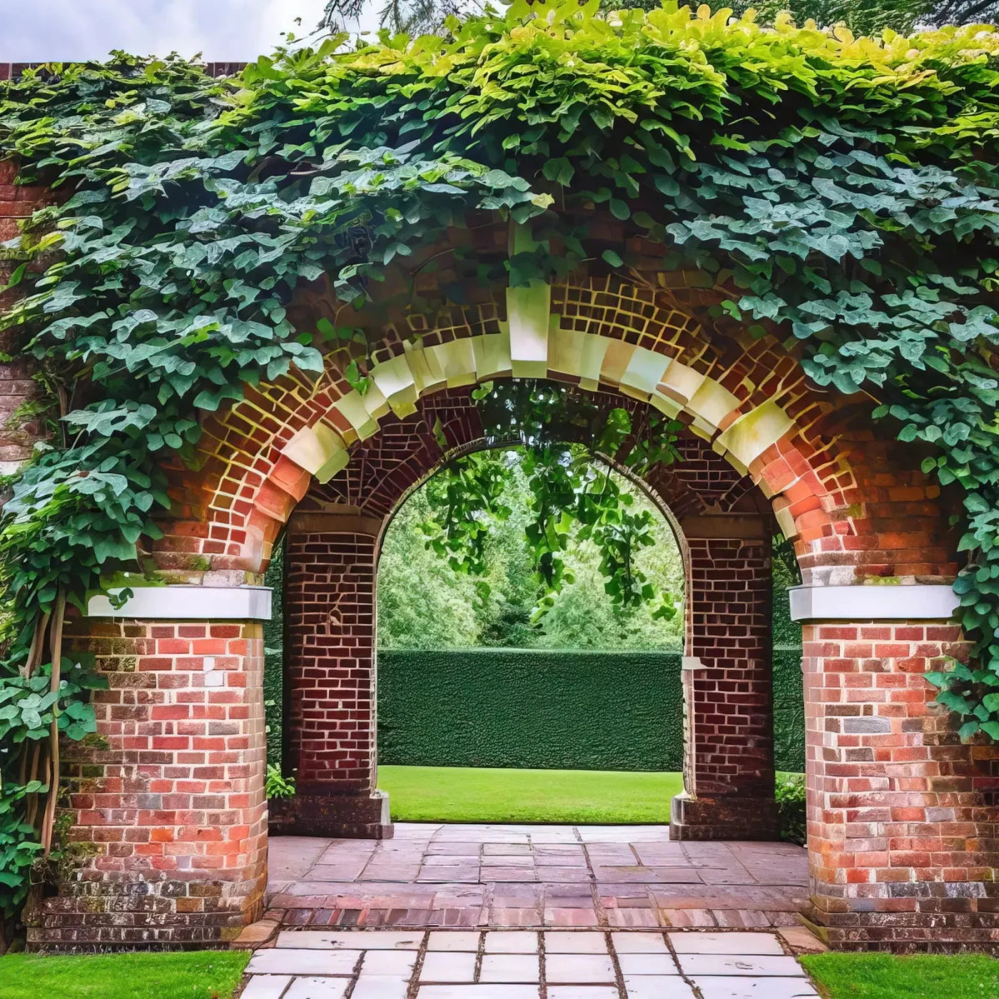 Brick Arches 10X10 Ultracloth ( 120 X Inch ) Backdrop