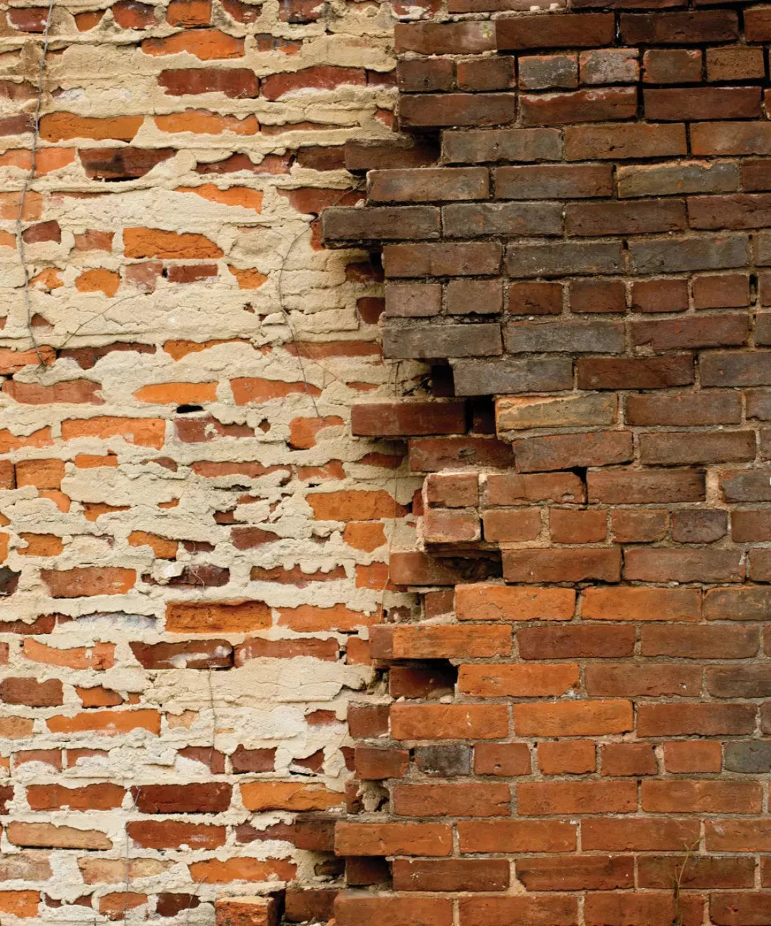 Brown Brick and Stone Backdrop for Photography