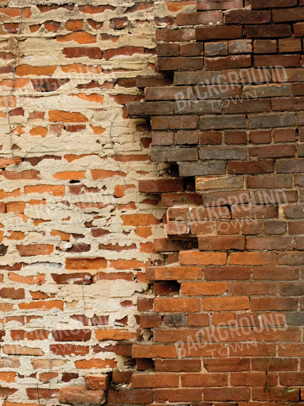 Brick Wall 8X10 Fleece ( 96 X 120 Inch ) Backdrop