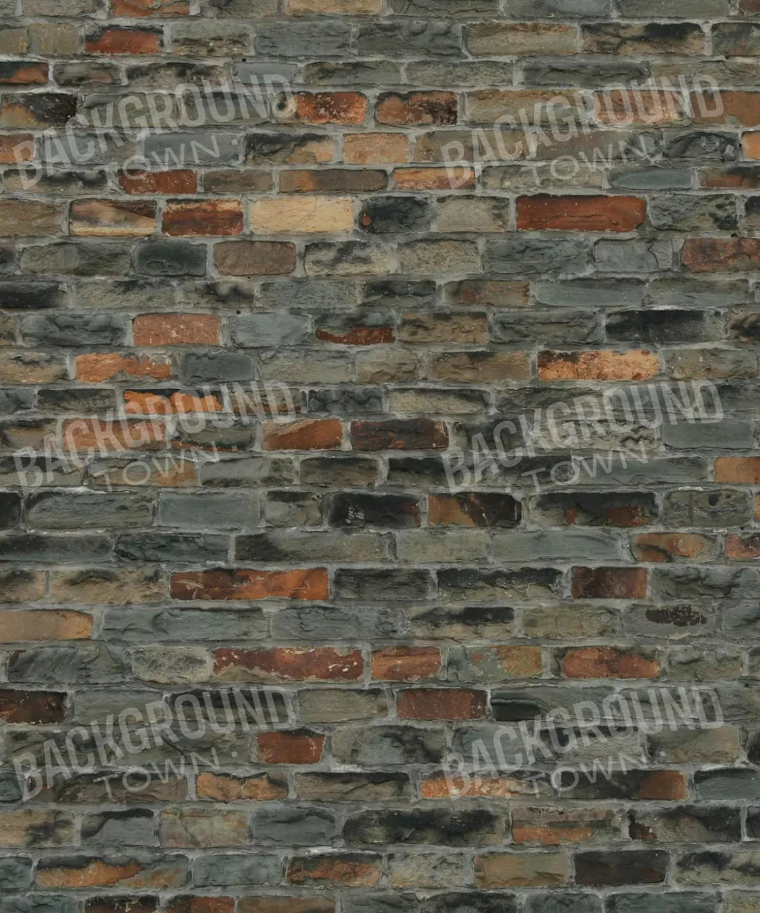 Gray Brick and Stone Backdrop for Photography