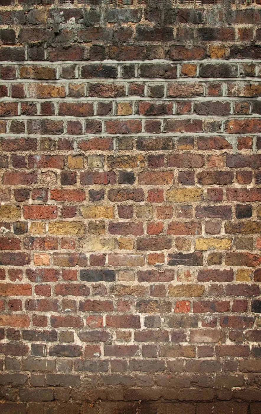 Bricklayer Faded 10X16 Ultracloth ( 120 X 192 Inch ) Backdrop