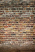 Bricklayer Faded For Lvl Up Backdrop System 5’X7’6’ Up (60 X 90 Inch)