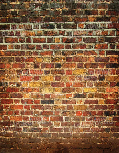 Bricklayer Vivid 6X8 Fleece ( 72 X 96 Inch ) Backdrop