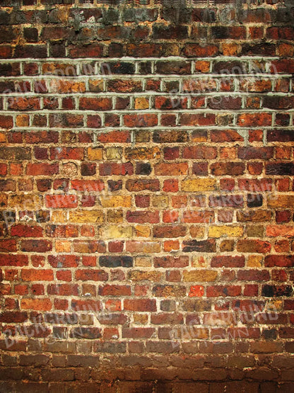 Bricklayer Vivid 8X10 Fleece ( 96 X 120 Inch ) Backdrop