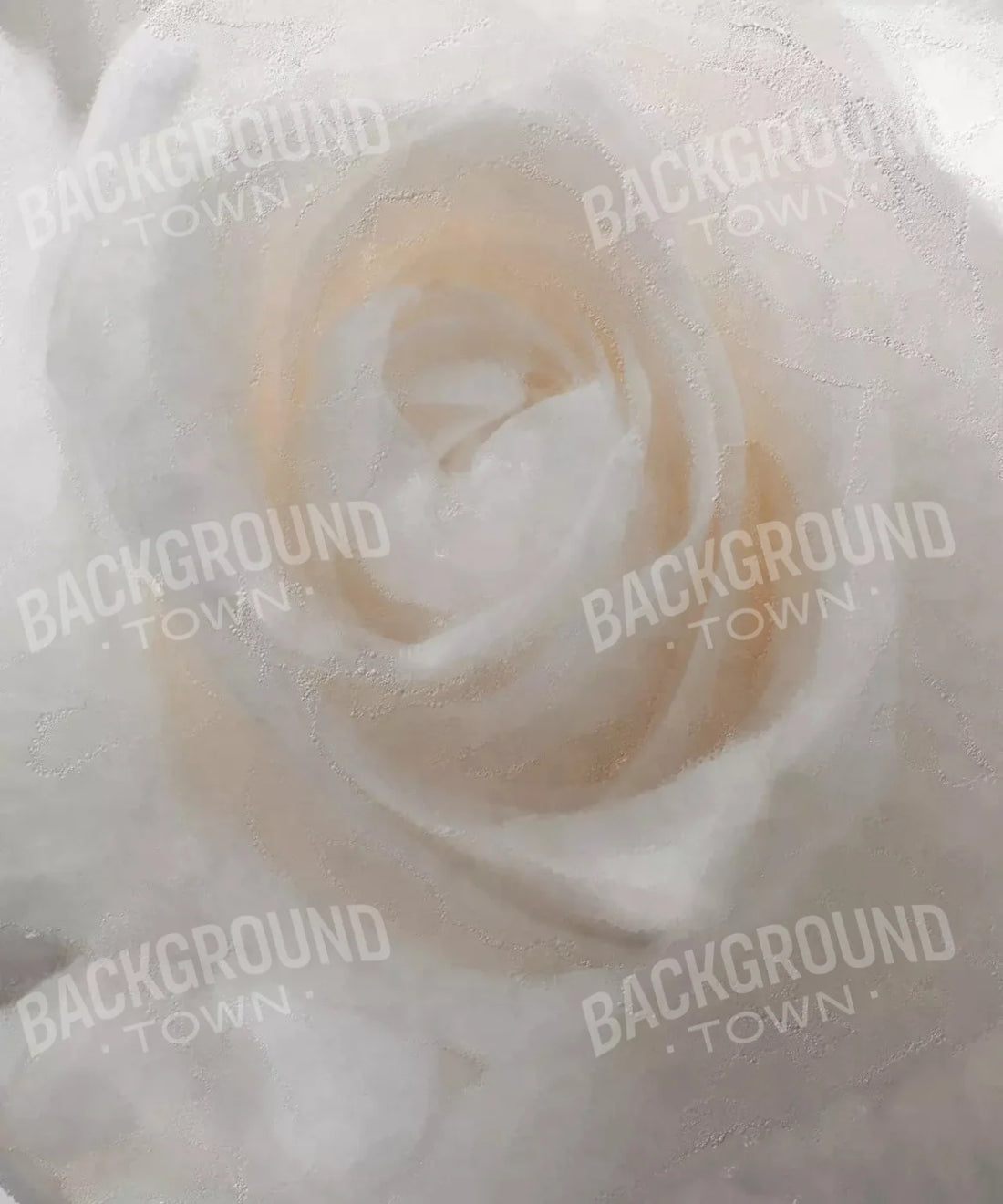 White Floral Backdrop for Photography