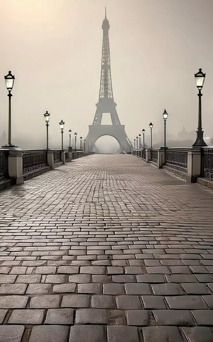 Bridge to Paris 10’x16’ UltraCloth (120 x 192 inch) Backdrop
