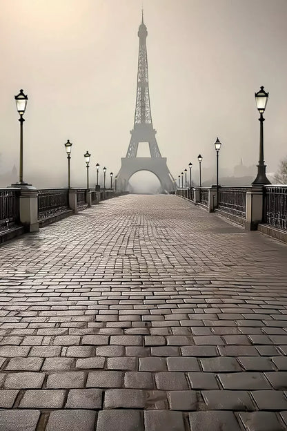 Bridge to Paris 8’x12’ UltraCloth (96 x 144 inch) Backdrop
