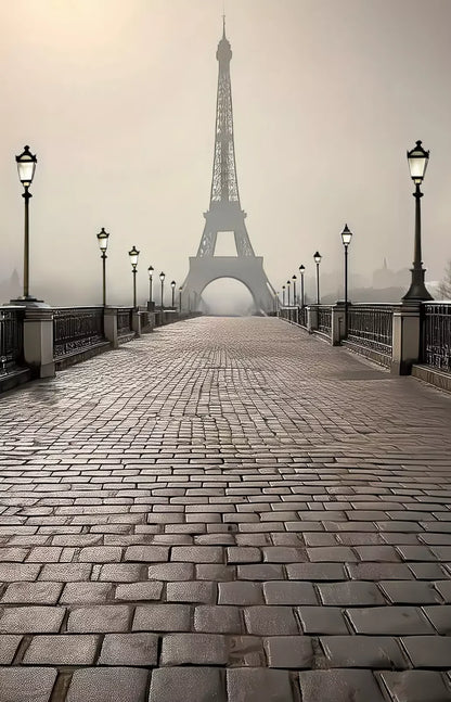 Bridge to Paris 9’x14’ UltraCloth (108 x 168 inch) Backdrop