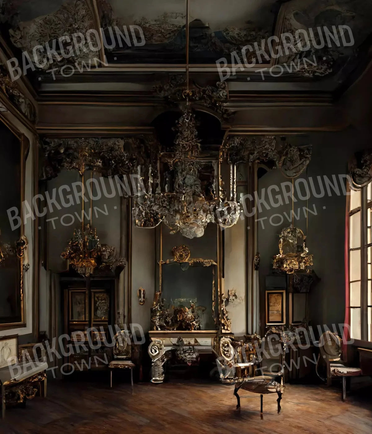 Bridgerton Iv 10X12 Ultracloth ( 120 X 144 Inch ) Backdrop