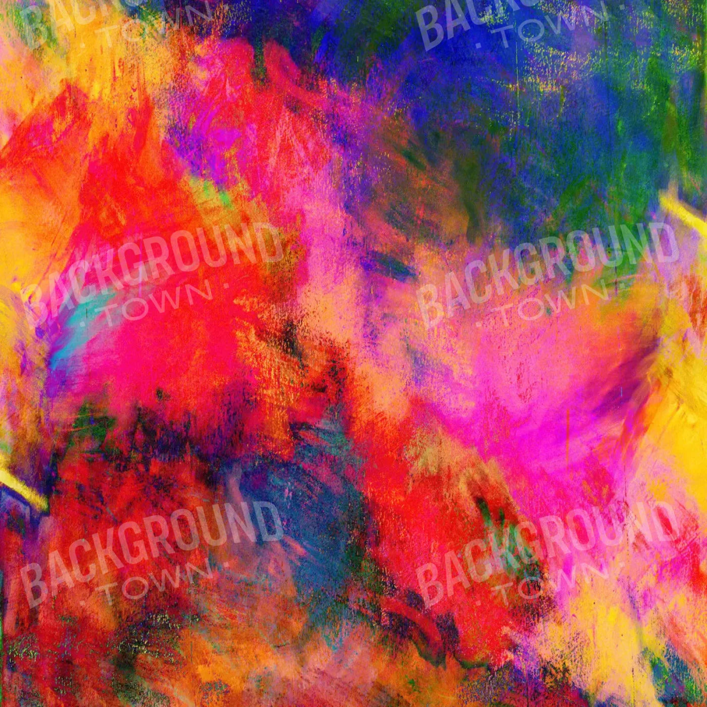 Bright Abstract 8X8 Fleece ( 96 X Inch ) Backdrop