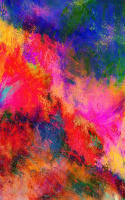 Bright Abstract 9X14 Ultracloth ( 108 X 168 Inch ) Backdrop