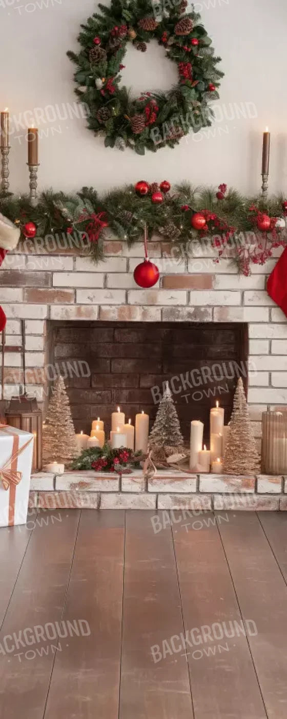 Bright Christmas Living 8’X20’ Ultracloth (96 X 240 Inch) Backdrop