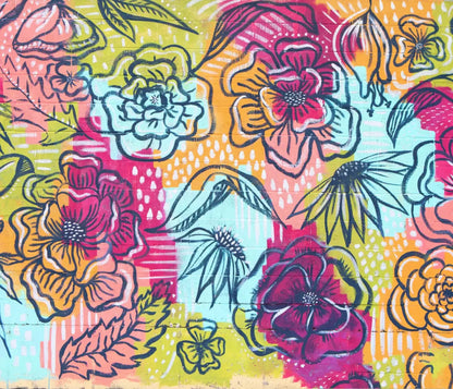Bright Wall Mural 12X10 Ultracloth ( 144 X 120 Inch ) Backdrop